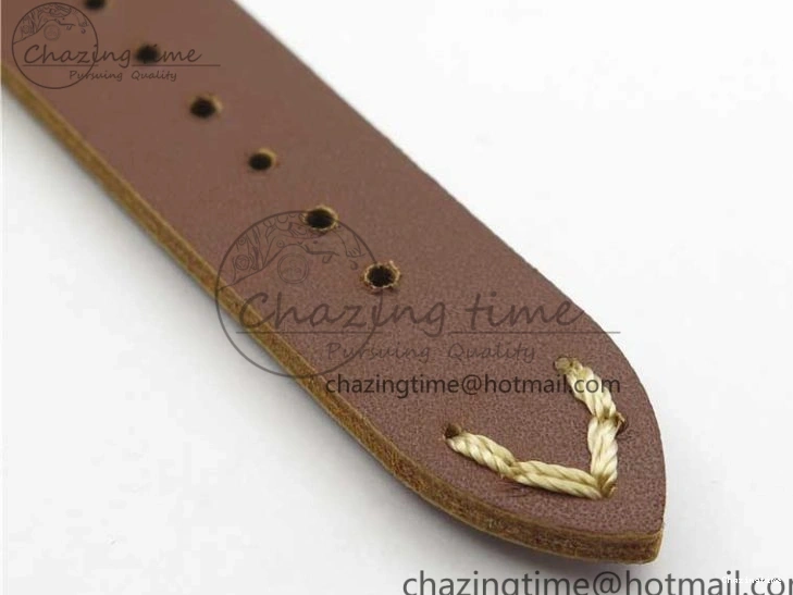 0214 Practical Vintage Seamaster 300 No Date T SS B12 Black Dial On Brown Leather Strap A2836 (Free Nylon Strap) 7910